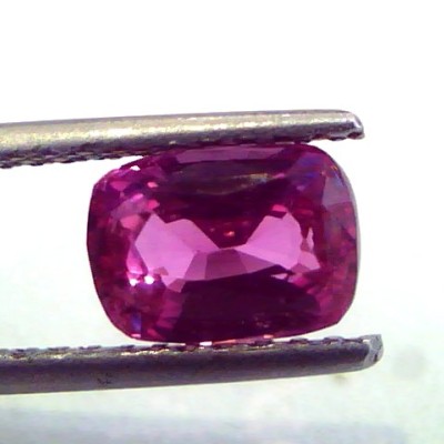 2.30 Ct IGI Certified Unheated Untreated Natural Pinkish Ruby **RARE**