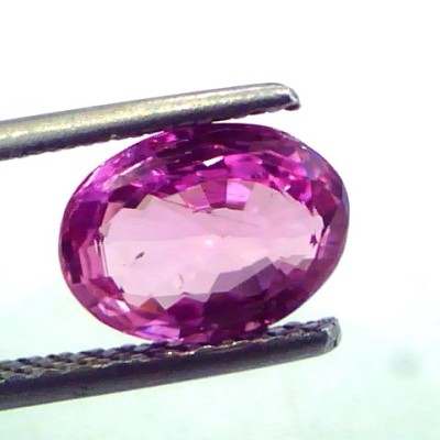2.35 Ct IGI Certified Unheated Untreated Natural Madagaskar Ruby