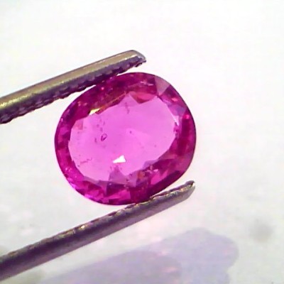 2.32 Ct Certified Unheated Untreated Natural Madagaskar Ruby