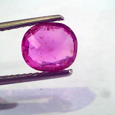 2.32 Ct Certified Unheated Untreated Natural Madagaskar Ruby