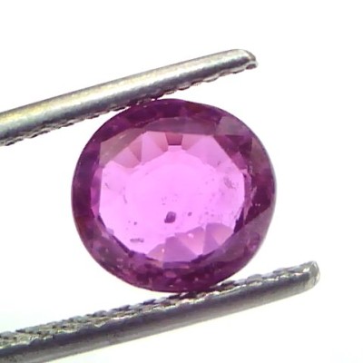 2.33 Ct GII Certified Unheated Untreated Natural Madagaskar Ruby