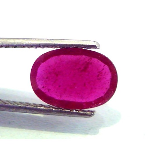 2.33 Ct IGL Certified Natural Ruby Gemstone for Sun (Heated)
