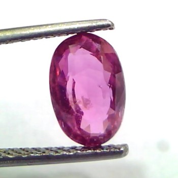 2.34 Ct GII Certified Unheated Untreated Natural Madagaskar Ruby
