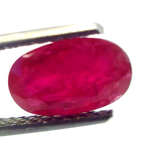2.34 Ct Certified Untreated Natural Mozambique Ruby