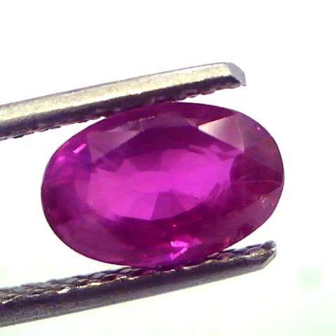 2.4 Ct Unheated Untreated Natural Old Burma Mines Ruby **Rare**