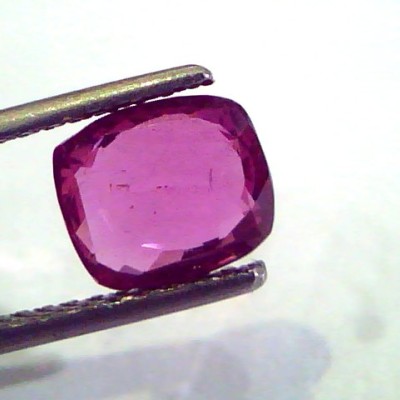 2.42 Ct 4.25 Rati Certified Unheated Untreated Natural Madagaskar Ruby