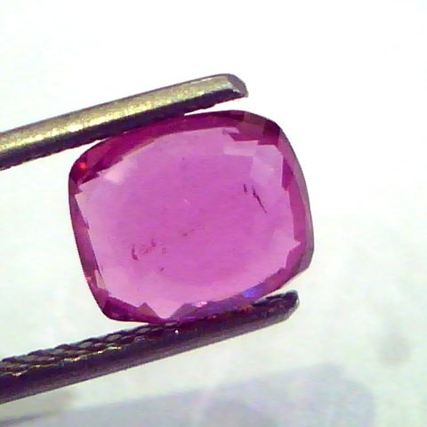 2.42 Ct 4.25 Rati Certified Unheated Untreated Natural Madagaskar Ruby
