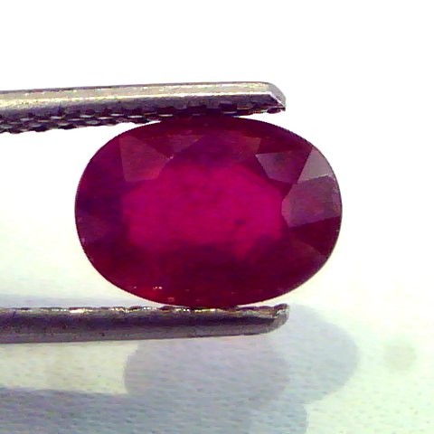 2.44 Ct Natural Ruby Gemstone for Sun (Heated)