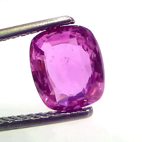 2.50 Ct GII Certified Unheated Untreted Natural Madagaskar Ruby AAA