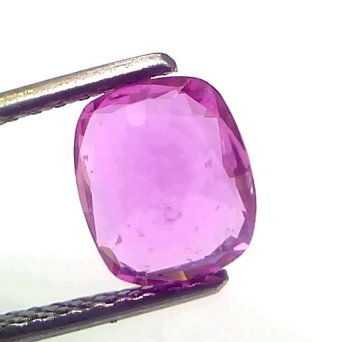 2.50 Ct GII Certified Unheated Untreted Natural Madagaskar Ruby AAA