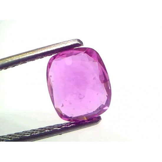 2.50 Ct GII Certified Unheated Untreted Natural Madagaskar Ruby AAA