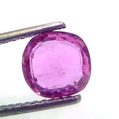 2.52 Ct GII Certified Unheated Untreted Natural Madagaskar Ruby AAA
