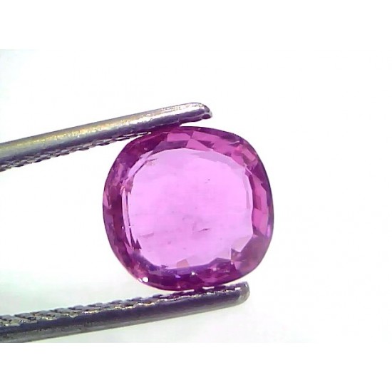 2.52 Ct GII Certified Unheated Untreted Natural Madagaskar Ruby AAA