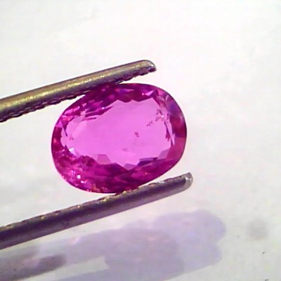 2.52 Ct Certified Unheated Untreated Natural Madagaskar Ruby