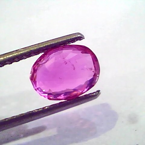 2.52 Ct Certified Unheated Untreated Natural Madagaskar Ruby