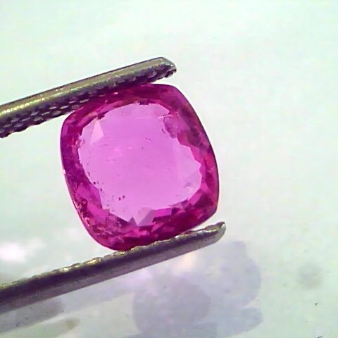 2.52 Ct Certified Unheated Untreated Natural Madagaskar Ruby
