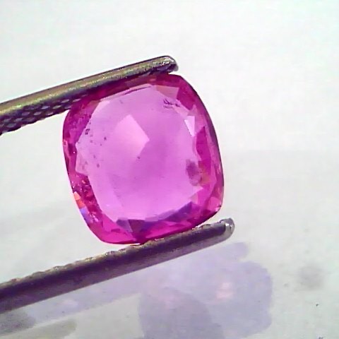 2.52 Ct Certified Unheated Untreated Natural Madagaskar Ruby