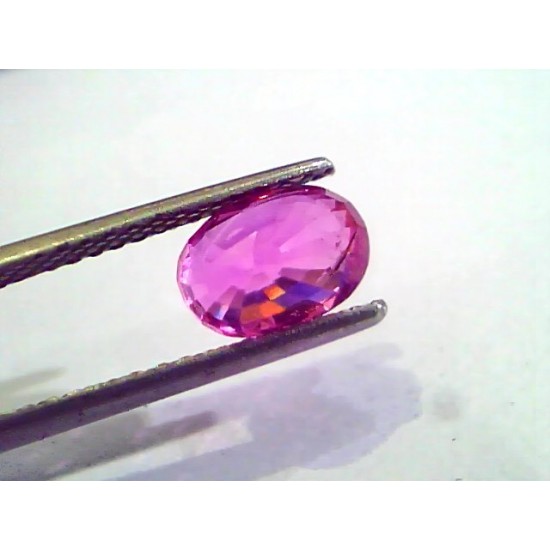 2.53 Ct Certified Unheated Untreated Natural Madagaskar Ruby