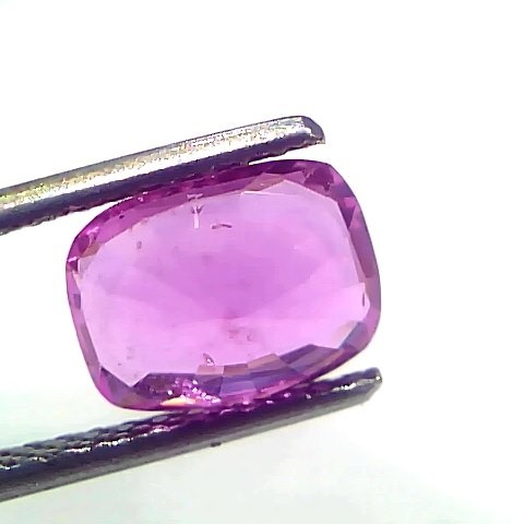 2.55 Ct GII Certified Unheated Untreted Natural Madagaskar Ruby AAA