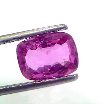 2.55 Ct GII Certified Unheated Untreted Natural Madagaskar Ruby AAA