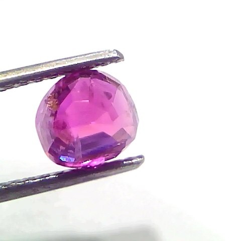 2.59 Ct Certified Unheated Untreated Natural Old Burma Ruby AAAA