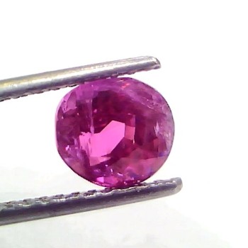 2.59 Ct Certified Unheated Untreated Natural Old Burma Ruby AAAA