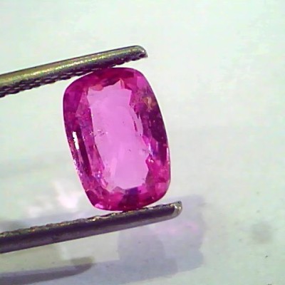 2.60 Ct Certified Unheated Untreated Natural Madagaskar Ruby
