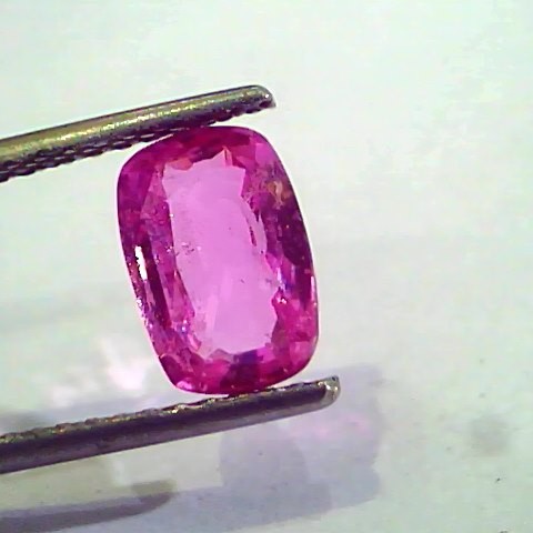 2.60 Ct Certified Unheated Untreated Natural Madagaskar Ruby