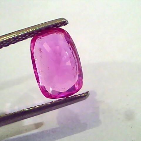 2.60 Ct Certified Unheated Untreated Natural Madagaskar Ruby