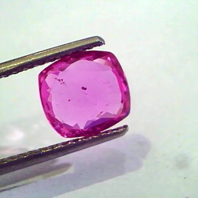 2.61 Ct Certified Unheated Untreated Natural Madagaskar Ruby