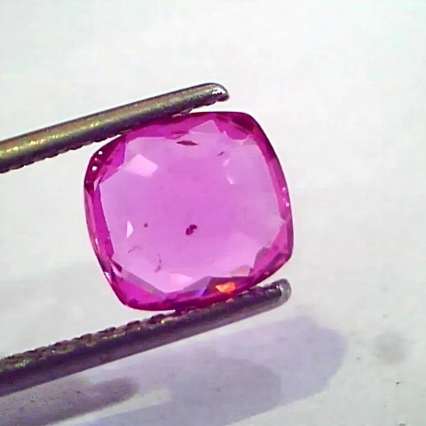 2.61 Ct Certified Unheated Untreated Natural Madagaskar Ruby