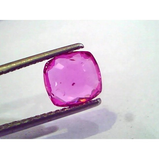 2.61 Ct Certified Unheated Untreated Natural Madagaskar Ruby