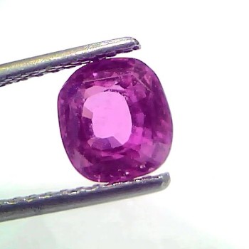 2.62 Ct GII Certified Unheated Untreted Natural Madagaskar Ruby AAA