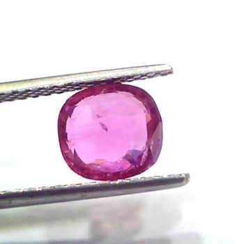 2.75 Ct GII Certified Unheated Untreated Natural Madagaskar Ruby AA
