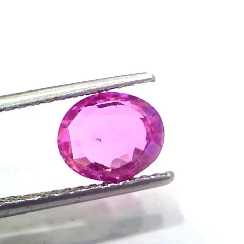 2.76 Ct GII Certified Unheated Untreated Natural Madagaskar Ruby AA