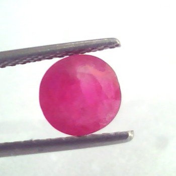 2.83 Ct Natural Old Burma Mines Ruby Gemstone Manik Stone
