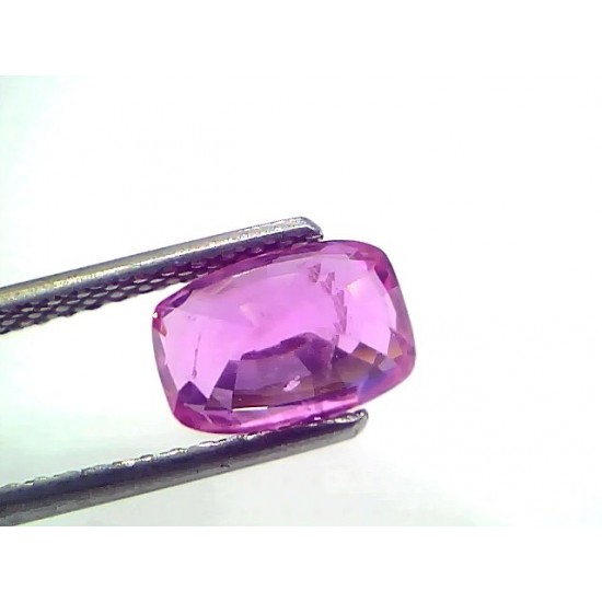 2.84 Ct GII Certified Unheated Untreted Natural Madagaskar Ruby AAA