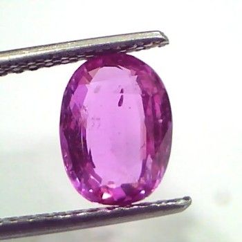 2.86 Ct GII Certified Unheated Untreated Natural Madagaskar Ruby AAA