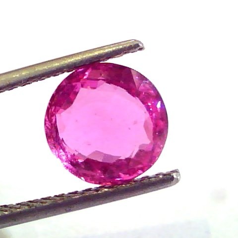 2.86 Ct Certified Unheated Untreated Natural Madagaskar Ruby