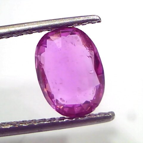 2.86 Ct GII Certified Unheated Untreated Natural Madagaskar Ruby AAA