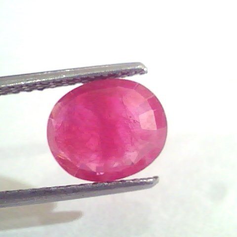 2.88 Ct Natural Old Burma Mines Ruby Gemstone Manik Stone