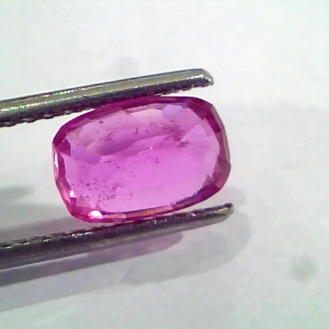 2.89 Ct GII Certified Unheated Untreated Natural Madagaskar Ruby