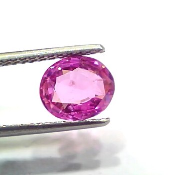 2.92 Ct GII Certified Unheated Untreated Natural Madagaskar Ruby AAAA