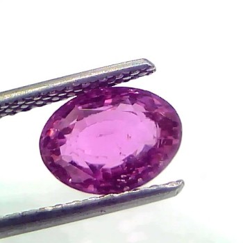 2.93 Ct GII Certified Unheated Untreted Natural Madagaskar Ruby AAA