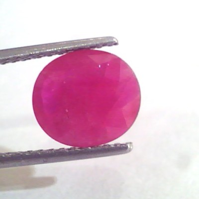 3.00 Ct Natural Old Burma Mines Ruby Gemstone Manik Stone