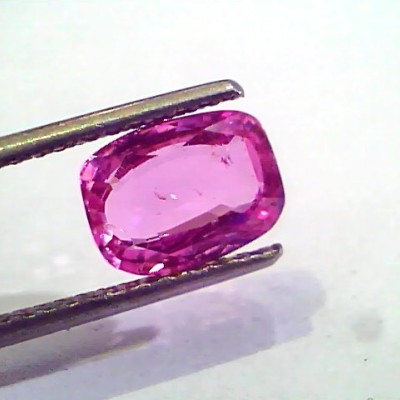 2.95 Ct Certified Unheated Untreated Natural Madagaskar Ruby