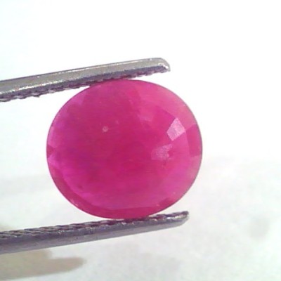 3.00 Ct Natural Old Burma Mines Ruby Gemstone Manik Stone