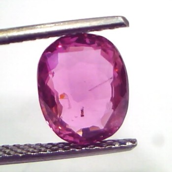 2.96 Ct GII Certified Unheated Untreated Natural Madagaskar Ruby AAA