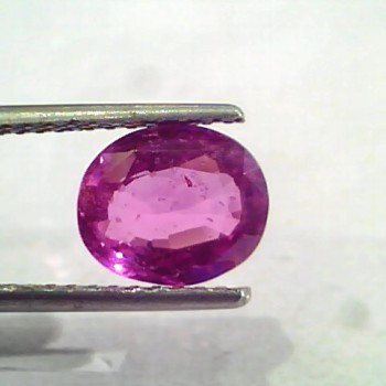 2.97 Ct Certified Unheated Untreated Natural Madagaskar Ruby AAAAA