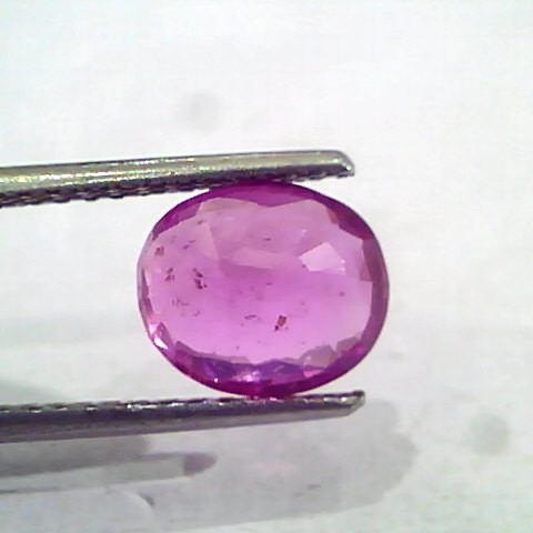 2.97 Ct Certified Unheated Untreated Natural Madagaskar Ruby AAAAA
